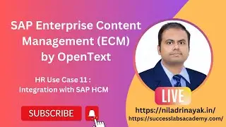 SAP Enterprise Content Management by OpenText  HR Use Case 11_ Integration with SAP HCM