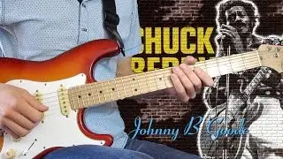 Chuck Berry Johnny B Goode урок на гитаре + табы