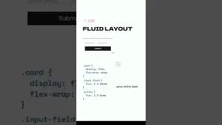 How to create a Fluid Layout using CSS #htmlfullcourse #htmltutorial #javascript #coding #python #js