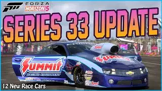 Forza Horizon 5 Series 33! 12 New Cars, RACE CARS + More!