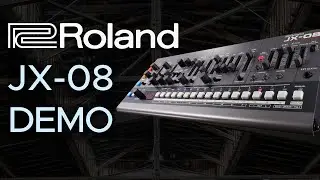 Roland JX-08 Sound Demo (no talking)