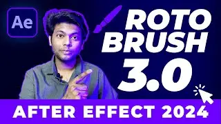 Roto Brush 3.0 in After Effects 2024 New Feature - The BIGGEST Feature