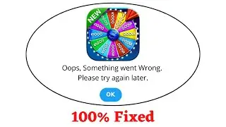 Fix Vegas Jackpot Oops Something Went Wrong Error. Please Try Again Later Problem Error Solved