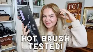 TRESemme Ceramic Hot Brush REVIEW & DEMO