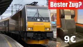 1. Klasse für 9€? (inkl. Getränke)| Ist das die beste Privatbahn Europas?