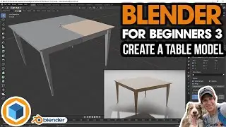 Creating Your FIRST MODEL! Getting Started MODELING IN BLENDER Part 3!