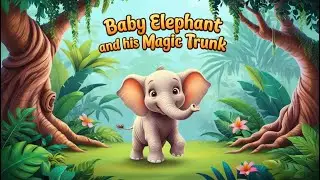 The Baby Elephant and the Magical Trunk - An Enchanting Story | Cuteni Song For Kids - Storytelling