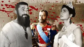 Сашка + Гришка = революция. Карикатуры на царскую семью.