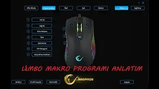 Rampage SMX-R33 LIMBO MAKRO PROGRAMI DETAYLI ANLATIM