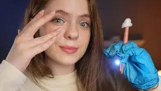 ASMR Fast & Aggressive Cranial Nerve Exam BUT With Your Eyes CLOSED! ✨ Medical Doctor Roleplay