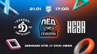 ВХЛ. Динамо СПб - СКА-Нева 21.01.2024