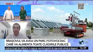 Braşovul va avea un parc fotovoltaic care va alimenta toate clădirile publice