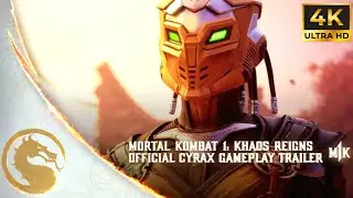 Mortal Kombat 1: Khaos Reigns – Official Cyrax Gameplay Trailer (4K)