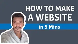 How To Make A Website In 5 Mins - Simple & Easy