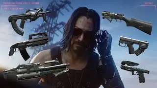 Reviewing The Guns In Cyberpunk 2077 (LIVE) - part 3