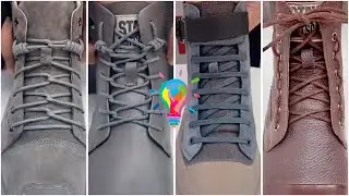 Lacing of shoes. How to tie your shoelaces