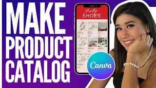 How to make product catalog in Canva ( step by step for beginners in 2024)