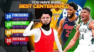 BEST CENTER BUILD IN NBA 2K24! BEST SHOOTING & DEFENSIVE BIG MAN BUILD! BEST BUILD 2K24!