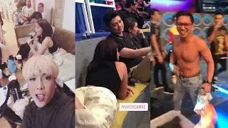 Vice Anne Vhong Jhong Kulitan sa backstage Laughtrip its Showtime April 7 2018