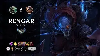 Rengar Top vs Rumble - KR Challenger Patch 14.8