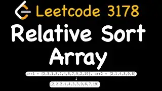 Leetcode 1122: Relative Sort Array