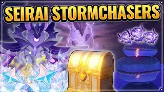 Seirai Stormchasers Complete Guide (FREE PRIMOGEMS + UNLOCK NEW BOSS) Genshin Impact Patch 2.1 Guide