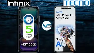 Tecno Pova 6 Neo 5G VS Infinix Hot 50 5G | Infinix Hot 50 5G VS Tecno Pova 6 Neo 5G