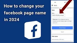 2024 Latest Video| How to change your Facebook page name|Online earning Facebook page| AdTech101