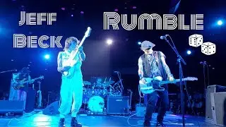 Jeff Beck - Rumble Live with Johnny Depp on Guitar at Celebrity Theatre 9/24/19