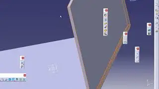 Catia  lecture sheetmetal 1 | Walls toolbar