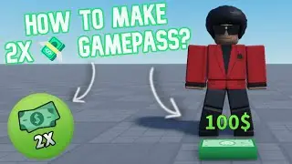 How to Make 2x CASH GAMEPASS? | Roblox Studio Tutorial