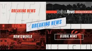 News Intro | After Effects template - Envato elements