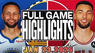 Golden State Warriors vs Chicago Bulls Full Game Highlights Jan 23,2025 NBA Season 2024-25