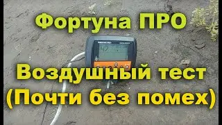 Тест по воздуху Фортуна ПРО +  в условиях почти без помех