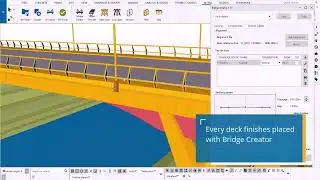 [Tekla Structures 2024] Improved and integrated Bridge Creator