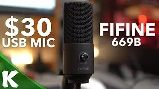 $30 Budget Microphone | FIFINE K669B | Is It Any Good? | Raw & Processed Audio Samples