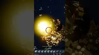 ROAST SHIP ! #spaceengineers - Space Engineers PvP - #shorts