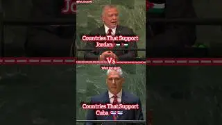 Countries That Support Jordan Vs Cuba #shorts #shortvideo
