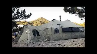 Этот Дом-палатка стоит 1500 долларов, и он вмещает более 11 человек