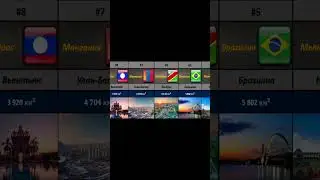 Топ 10 самых больших столиц мира по площади