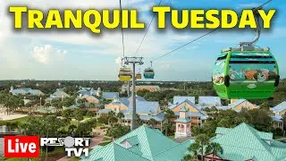 🔴Live: Tranquil Tuesday Skyliner Resort Hopping - 1-13-25 - Walt Disney World Live Stream