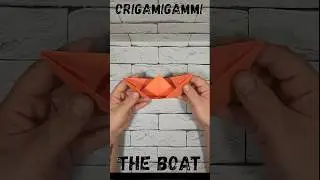 ⛵Оригами ЛОДОЧКА из бумаги A4⛵Origami BOAT made of A4 paper⛵ #origami  #paper #a4 #boat