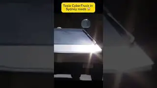 Tesla CyberTruck in Sydney roads 😱 