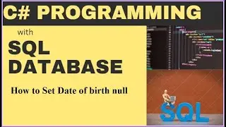 C# How to Save null Values in SQL database