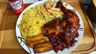 LET’S COOK WITH ME || RASTA PASTA | VEGETABLE RICE | HONEY BBQ CHICKEN || TERRI-ANN’S KITCHEN