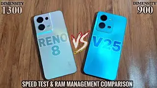 Vivo V25 vs Oppo Reno 8 Speed Test Comparison🔥DM 1300 vs DM 900⚡Don't waste Money💵🤯