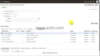 How to create Value Sets for Chart of Accounts Structure in Oracle Fusion Cloud? (R13 / V23D)