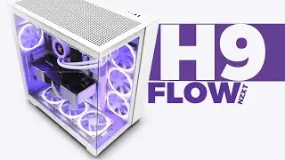 O GABINETE MAIS DESEJADO E PROCURADO DA NZXT - H9 FLOW WHITE - UNBOXING/REVIEW