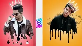 Dripping Effect | 3D Dripping Effect | Picsart 3d Dripping Effect | Picsart Latest Editing