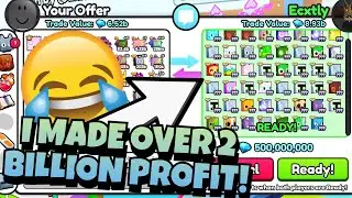 #11 | 🔥📈I MADE OVER 2 BILLION PROFIT WITH THIS METHOD!🤫 | PS99 TRADING MONTAGE | PET SIMULATOR 99